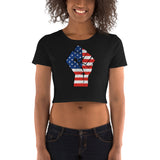 Women’s BLM/ Old Glory Crop Tee