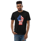 BLM/ Old Glory Short Sleeve T-shirt