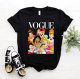 Print Letter Women T Shirt