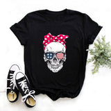 Print Letter Women T Shirt