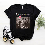 Print Letter Women T Shirt