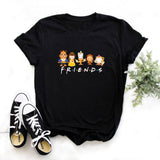 Print Letter Women T Shirt