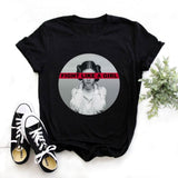 Print Letter Women T Shirt