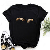 Print Letter Women T Shirt