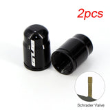 2 pcs Ultralight Aluminum  Bicycle Tire Valve Cap
