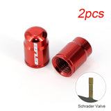 2 pcs Ultralight Aluminum  Bicycle Tire Valve Cap