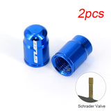 2 pcs Ultralight Aluminum  Bicycle Tire Valve Cap