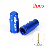 2 pcs Ultralight Aluminum  Bicycle Tire Valve Cap