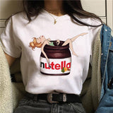 Fashion Cute Cartoon T-shirt | New Women T-shirt  Female Clothing |