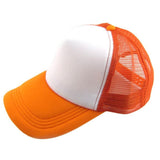 Unisex Trucker Cap Adjustable snapback (Mesh back and Blank Visor)
