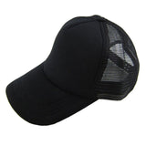 Unisex Trucker Cap Adjustable snapback (Mesh back and Blank Visor)