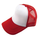 Unisex Trucker Cap Adjustable snapback (Mesh back and Blank Visor)
