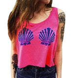 Women Casual Print Tank Tops | Casual Crop tops Fashion Summer Tops |