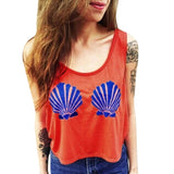 Women Casual Print Tank Tops | Casual Crop tops Fashion Summer Tops |