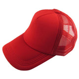Unisex Trucker Cap Adjustable snapback (Mesh back and Blank Visor)