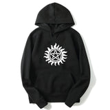 Supernatural Hoodies Men's Sweatshirt Women Korean Hoodie Long Sleeve Tops Pullovers Hoodies Hip Hop Unisex Winter Clothes