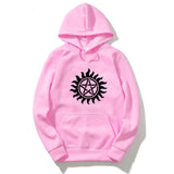 Supernatural Hoodies Men's Sweatshirt Women Korean Hoodie Long Sleeve Tops Pullovers Hoodies Hip Hop Unisex Winter Clothes