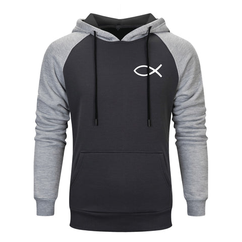 spring autumn Man Raglan Hoodies 2020 New Jesus Fish Simple Printed Sweatshirts Hoody Streetwear Warm Clothing homme tracksuits
