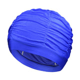 New Women Swimming Cap Girl Long Hair Bathing Swimming Caps Hat Stretch Drape Swim Pool Seaside Water Sport Elastic Nylon Turban