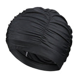 New Women Swimming Cap Girl Long Hair Bathing Swimming Caps Hat Stretch Drape Swim Pool Seaside Water Sport Elastic Nylon Turban