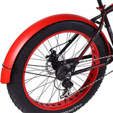 wolf's fang Snowmobile Bicycle wings Bicycle fender wing bike Iron material Strong durable Full coverage Snow bike free shipping