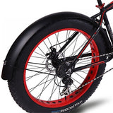 wolf's fang Snowmobile Bicycle wings Bicycle fender wing bike Iron material Strong durable Full coverage Snow bike free shipping