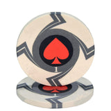 New  EPT Ceramic Texas Poker Chips Professional Casino European Poker Chips Set 10pcs/Lot Dropshipping