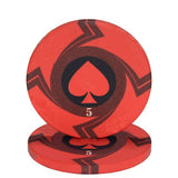 New  EPT Ceramic Texas Poker Chips Professional Casino European Poker Chips Set 10pcs/Lot Dropshipping