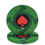 New  EPT Ceramic Texas Poker Chips Professional Casino European Poker Chips Set 10pcs/Lot Dropshipping
