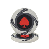 New  EPT Ceramic Texas Poker Chips Professional Casino European Poker Chips Set 10pcs/Lot Dropshipping