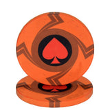 New  EPT Ceramic Texas Poker Chips Professional Casino European Poker Chips Set 10pcs/Lot Dropshipping
