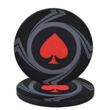New  EPT Ceramic Texas Poker Chips Professional Casino European Poker Chips Set 10pcs/Lot Dropshipping