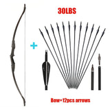 Hot 30lbs/40lbs Taken down Recurve Bow for Archery Bow Shooting Hunting Game Outdoor Sports Right hand&left hand bow can choose