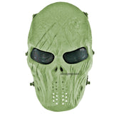 Tactical Paintball Mask Camo Hunting Shooting Airsoft Breathable Cosplay Skull Masks Camouflage Outdoor Combat Cs Wargame Masks