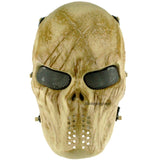 Tactical Paintball Mask Camo Hunting Shooting Airsoft Breathable Cosplay Skull Masks Camouflage Outdoor Combat Cs Wargame Masks
