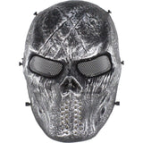 Tactical Paintball Mask Camo Hunting Shooting Airsoft Breathable Cosplay Skull Masks Camouflage Outdoor Combat Cs Wargame Masks