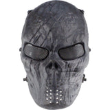 Tactical Paintball Mask Camo Hunting Shooting Airsoft Breathable Cosplay Skull Masks Camouflage Outdoor Combat Cs Wargame Masks