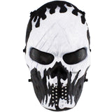 Tactical Paintball Mask Camo Hunting Shooting Airsoft Breathable Cosplay Skull Masks Camouflage Outdoor Combat Cs Wargame Masks