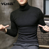 Men's Turtleneck Knitted Pullovers