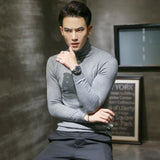Men's Turtleneck Knitted Pullovers