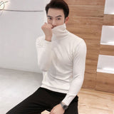 Men's Turtleneck Knitted Pullovers