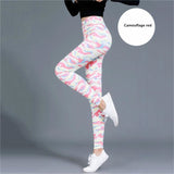 VISNXGI New Fashion 2020 Camouflage Printing Elasticity Leggings Camouflage Fitness Pant Legins Casual Milk Legging For Women