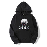 Tokyo Ghoul Anteiku Horror Printed Hoodies Cozy Tops Pullovers Hooded Sweatshirts