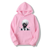 Tokyo Ghoul Anteiku Horror Printed Hoodies Cozy Tops Pullovers Hooded Sweatshirts