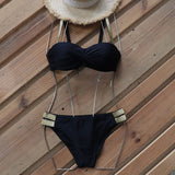 Riseado Push Up Bikinis Set