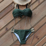 Riseado Push Up Bikinis Set