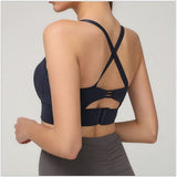 Obrix Sport Fashion Female Fitness Set Sleeveless Fitting Short Top Slinky Calf Length Leggins Health Running Jogging Dance Set