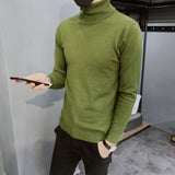 Men's Turtleneck Knitted Pullovers