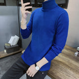 Men's Turtleneck Knitted Pullovers