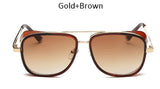 Fashion IRON MAN 3 Matsuda TONY Steampunk Sunglasses Men Women Sun Glasses